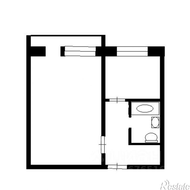 1-комн квартира ул Шалина, 3А,  д. 3А