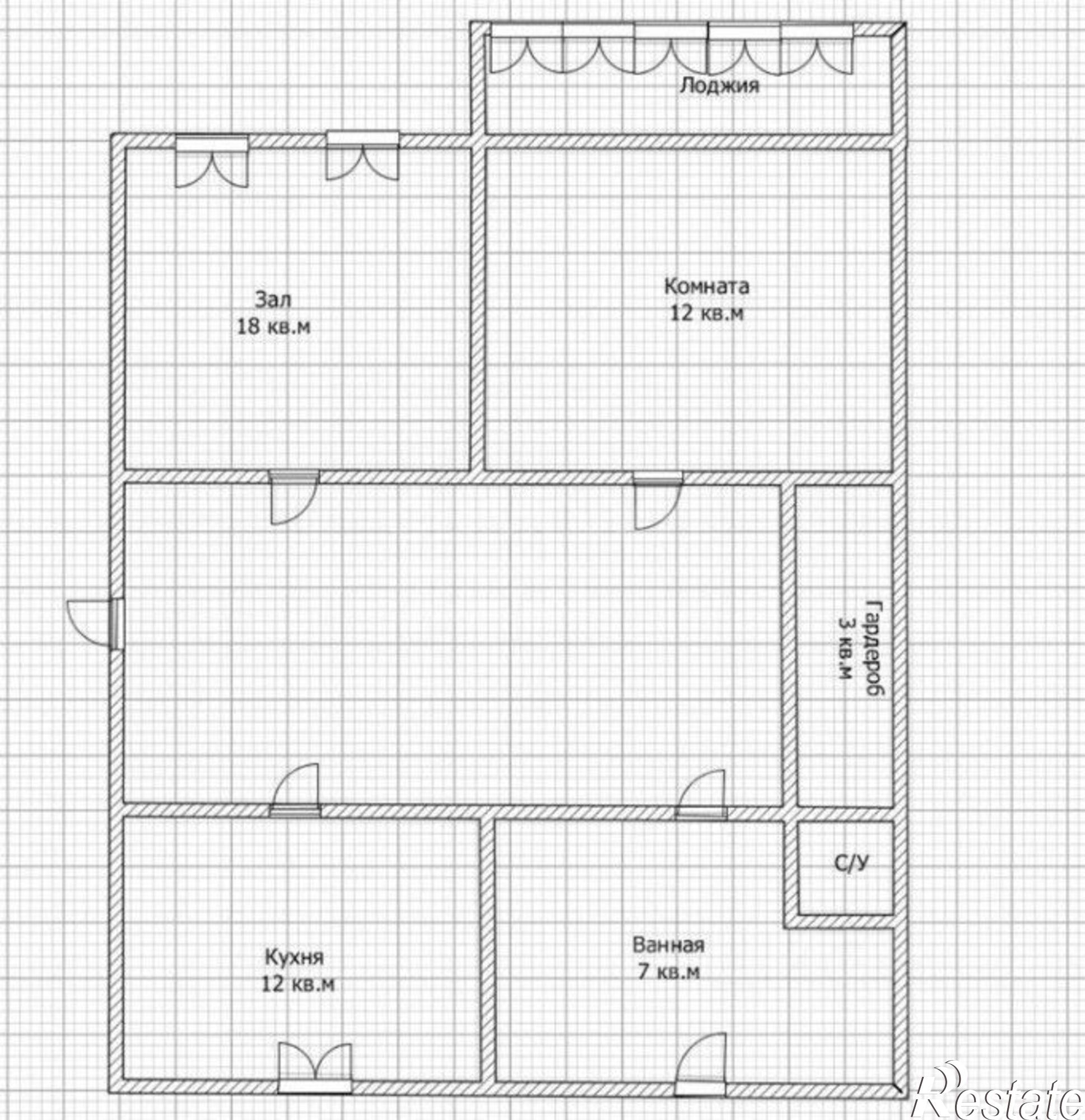 Купить квартиру за 3 749 000 рублей на улица Поля Лафарга, 53