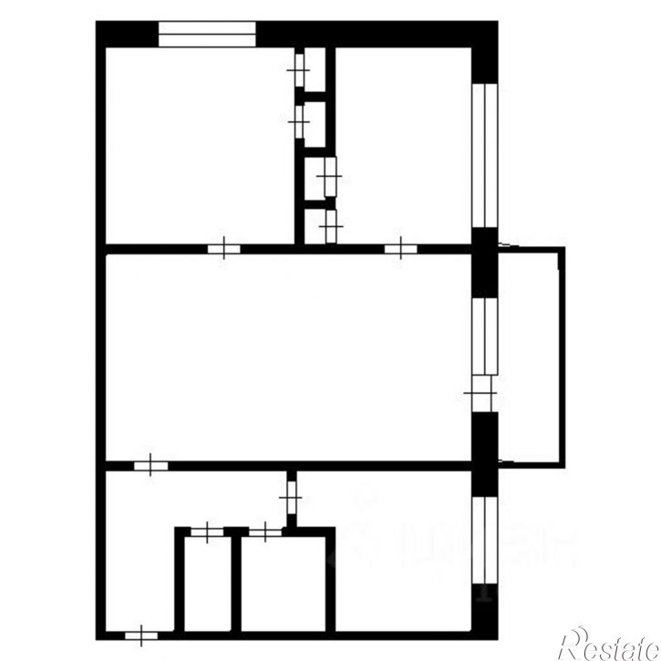 3-комн квартира Заводской переулок, 2А,  д. 2А