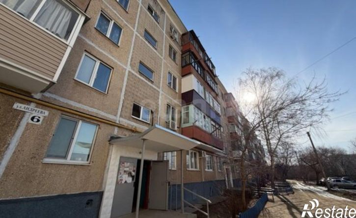 3-комн квартира ул Андреева, 6,  д. 6