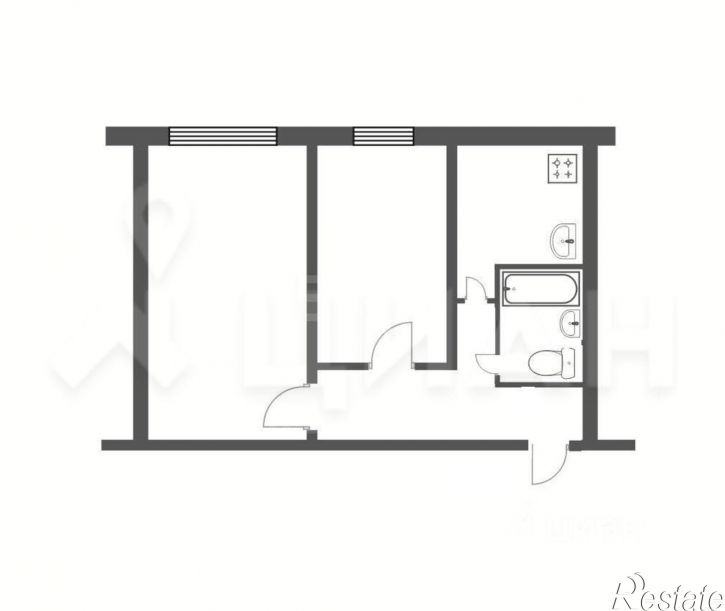 2-комн квартира проспект Космонавтов, 14,  д. 14