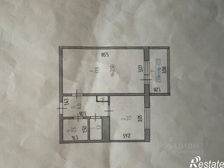 1-комн квартира улица Машиностроителей, 8,  д. 8