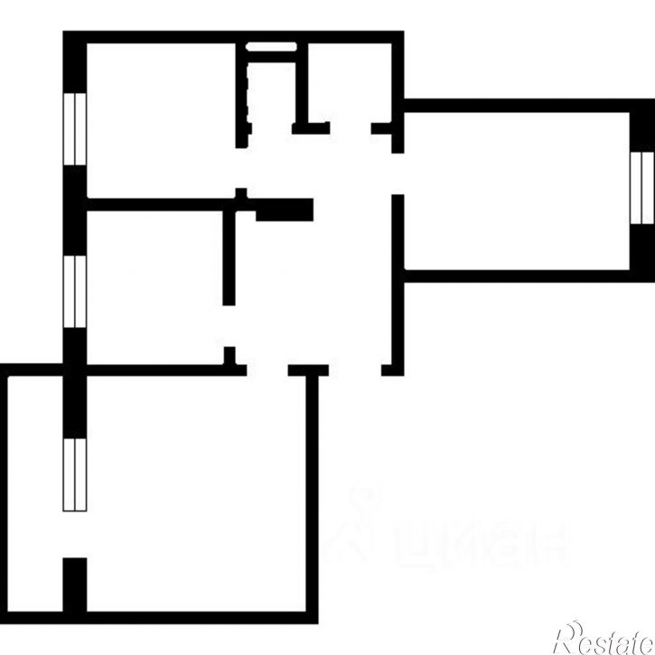 3-комн квартира Краматорская улица, 19А,  д. 19А
