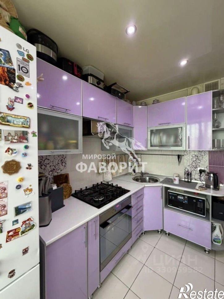 3-комн квартира Краматорская улица, 19А,  д. 19А