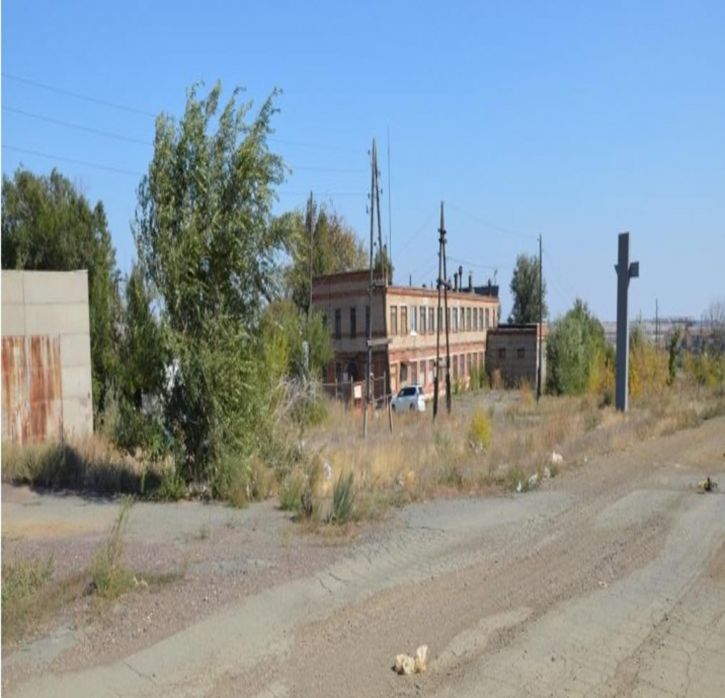 Производственное помещение автомобильная дорога "ЮУНК - шлакоотвал ЮУНК" территория