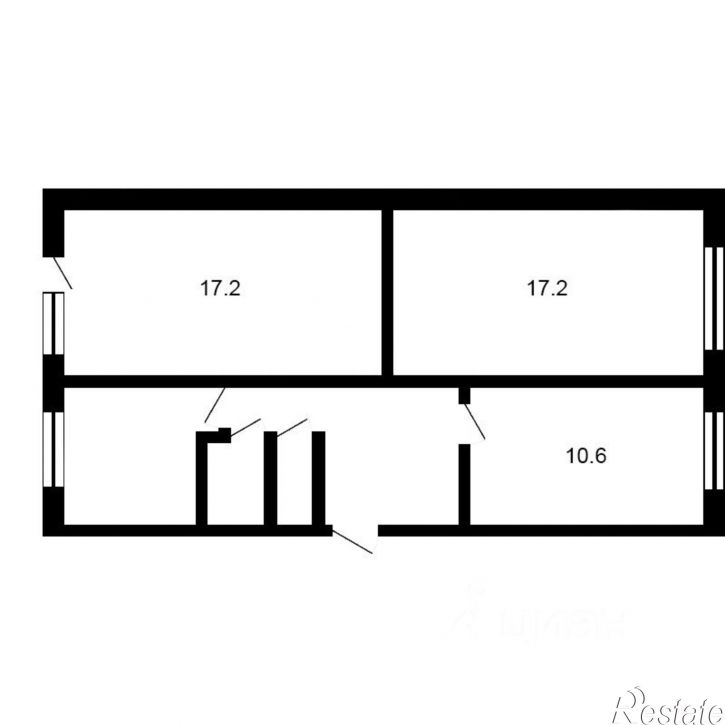 3-комн квартира ул Станционная, 13,  д. 13