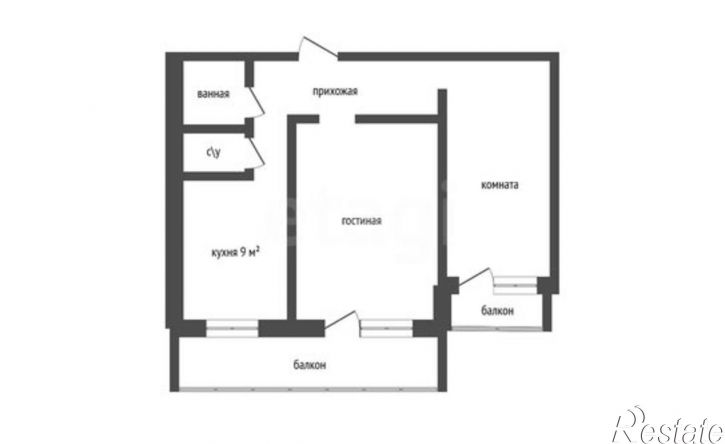 2-комн квартира проспект Ленина, 126,  д. 126