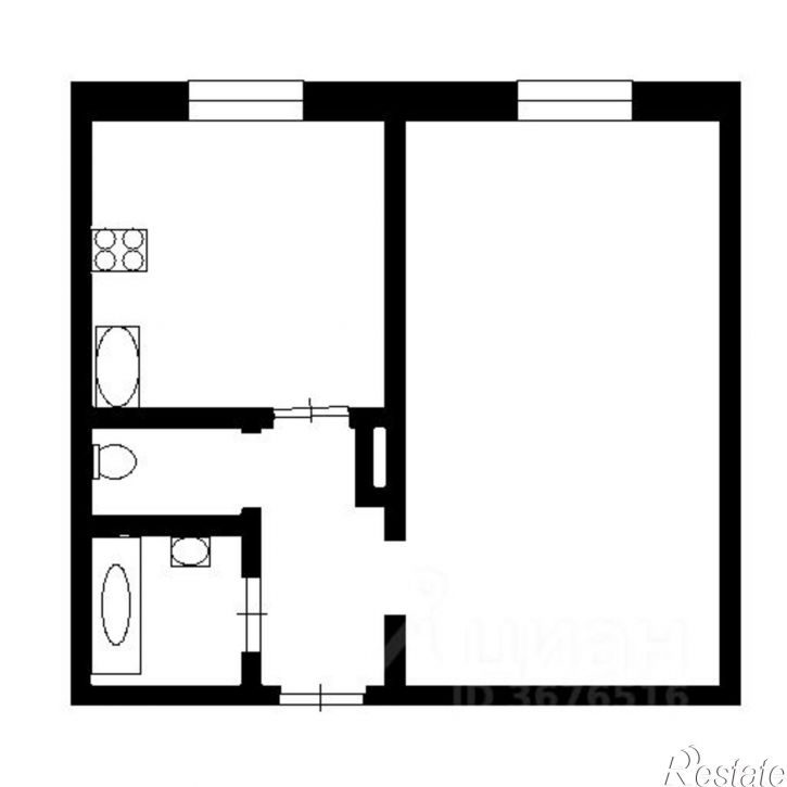 1-комн квартира ул Стартовая, 23,  д. 23