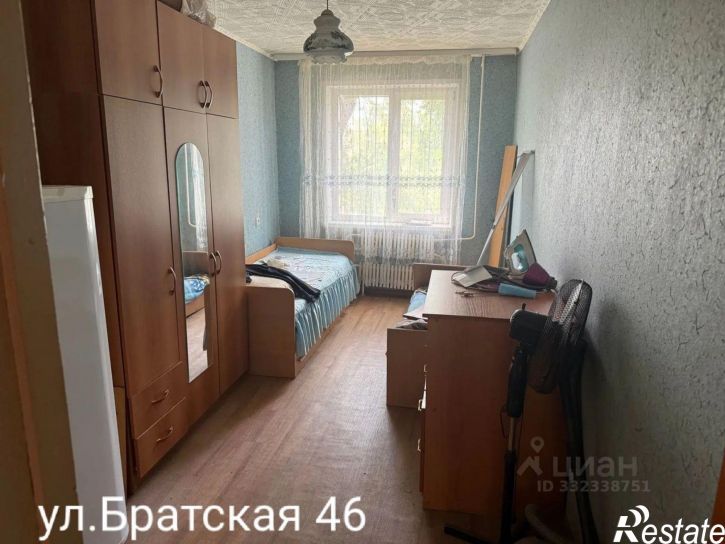 2-комн квартира ул Братская, 46,  д. 46