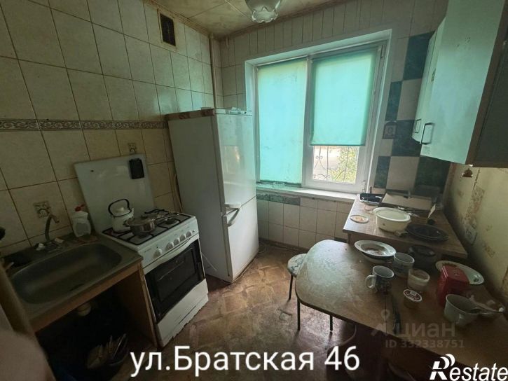 2-комн квартира ул Братская, 46,  д. 46