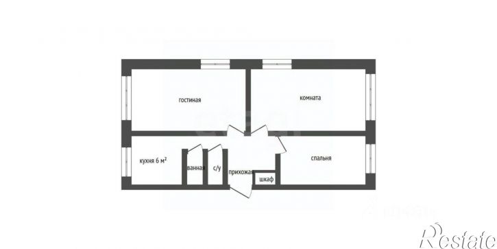 3-комн квартира ул Б.Хмельницкого, 2Б,  д. 2Б