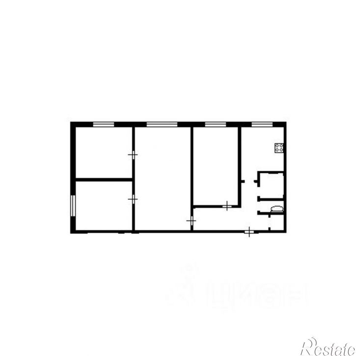 4-комн квартира ул Перегонная, 14А,  д. 14А