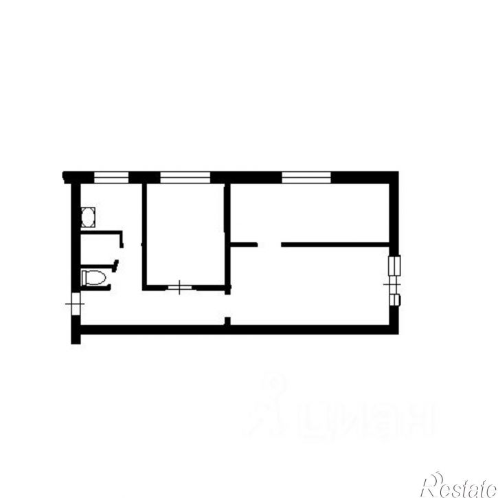 3-комн квартира ул Молодежная, 2А,  д. 2А