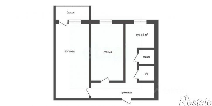 2-комн квартира ул Ломоносова, 1А,  д. 1А