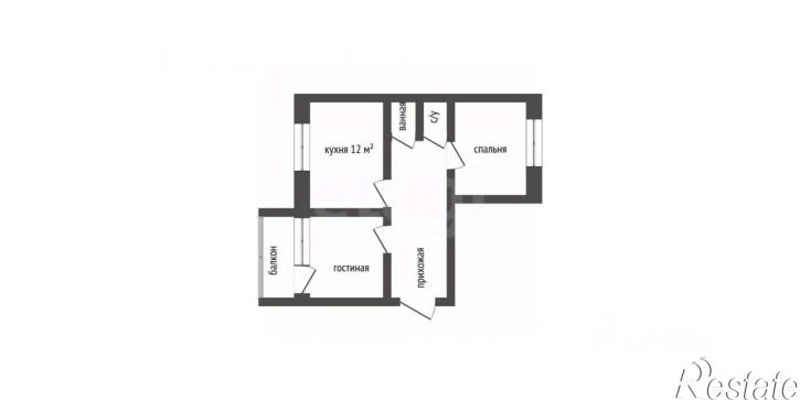 2-комн квартира пр-кт Мира, 16,  д. 16