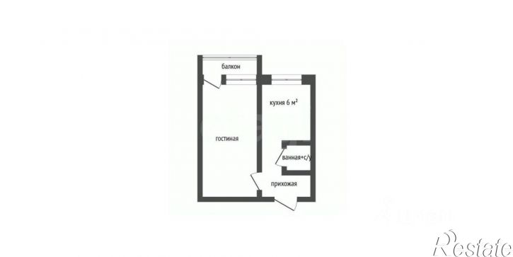 1-комн квартира ул Станиславского, 1Б,  д. 1Б