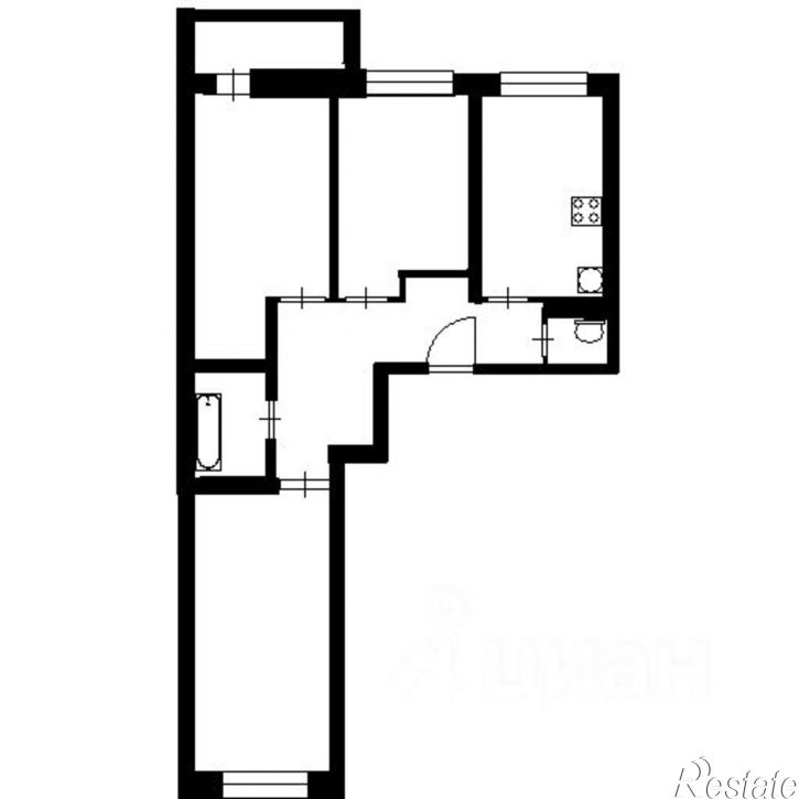 2-комн квартира Орский пр-кт, 25А,  д. 25А
