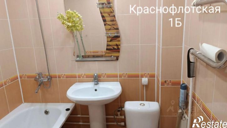 1-комн квартира ул Краснофлотская, 1Б,  д. 1Б