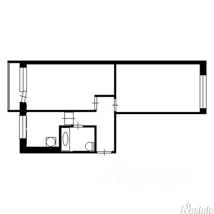 2-комн квартира ул Вяземская, 36Б,  д. 36Б