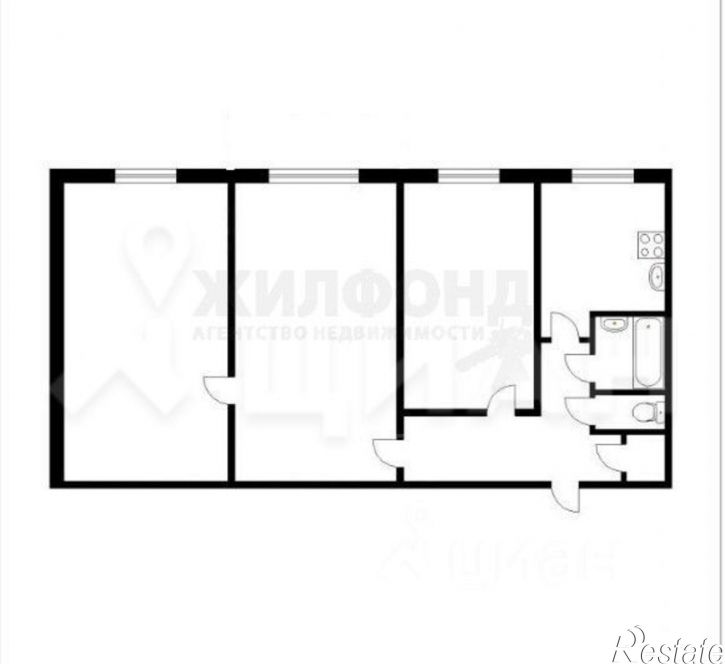3-комн квартира Заводской пер, 5,  д. 5