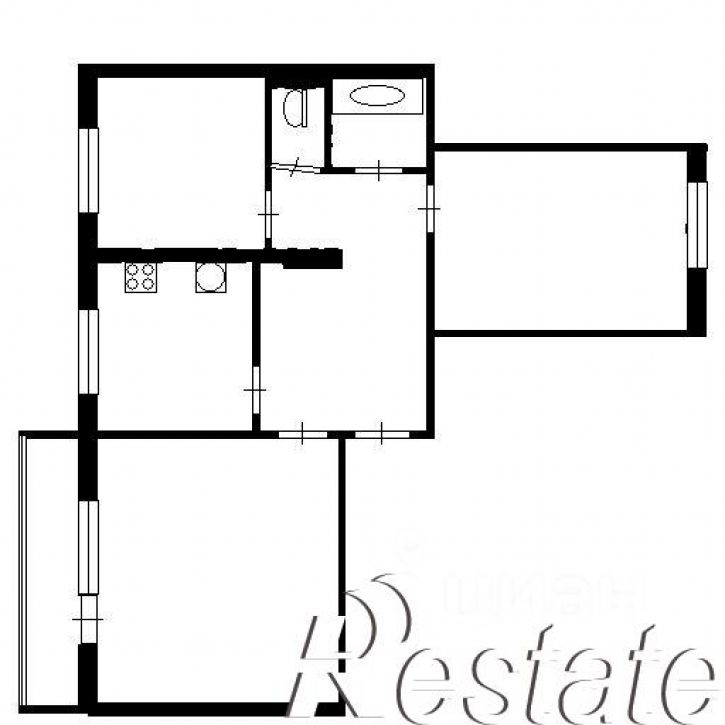 3-комн квартира Стартовая улица, 29,  д. 29